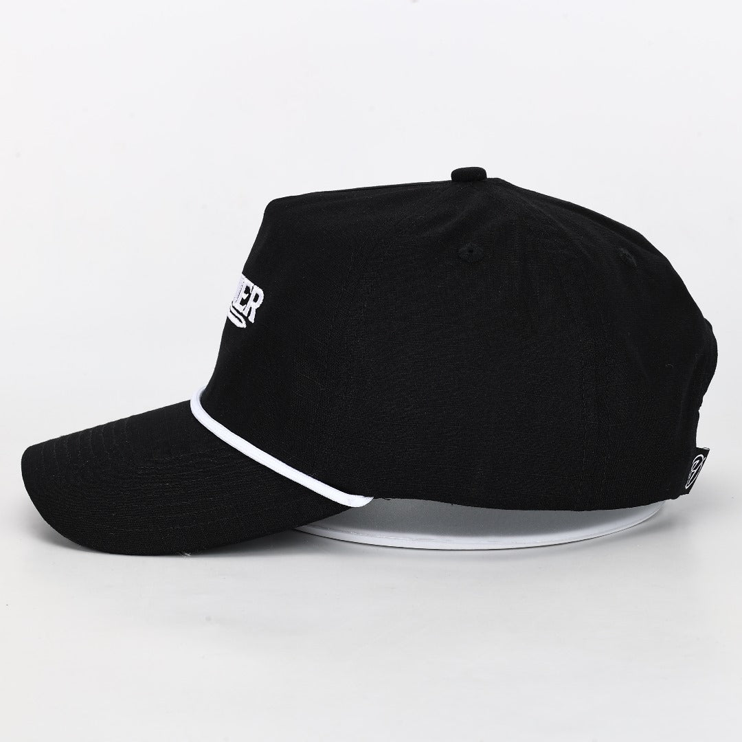 Xavier Ripstop Rope Hat - Black