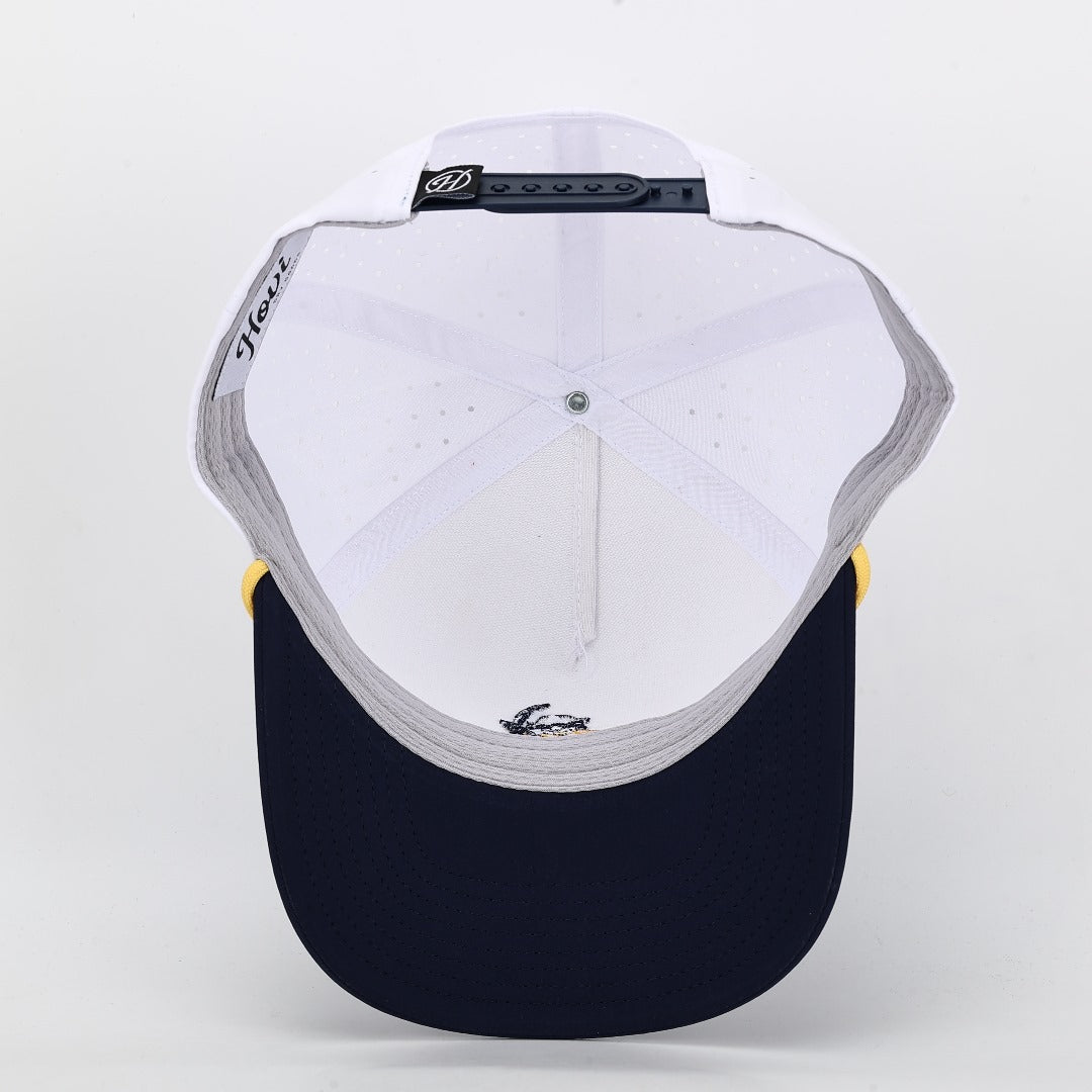 ETSU Vintage Buccaneer Performance Rope Hat - White/Blue