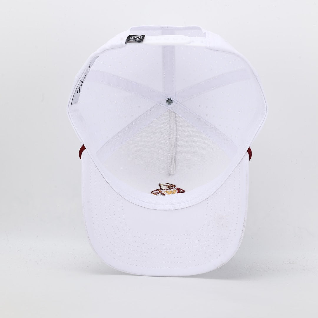Winthrop Eagle Performance Rope Hat - White- PREORDER