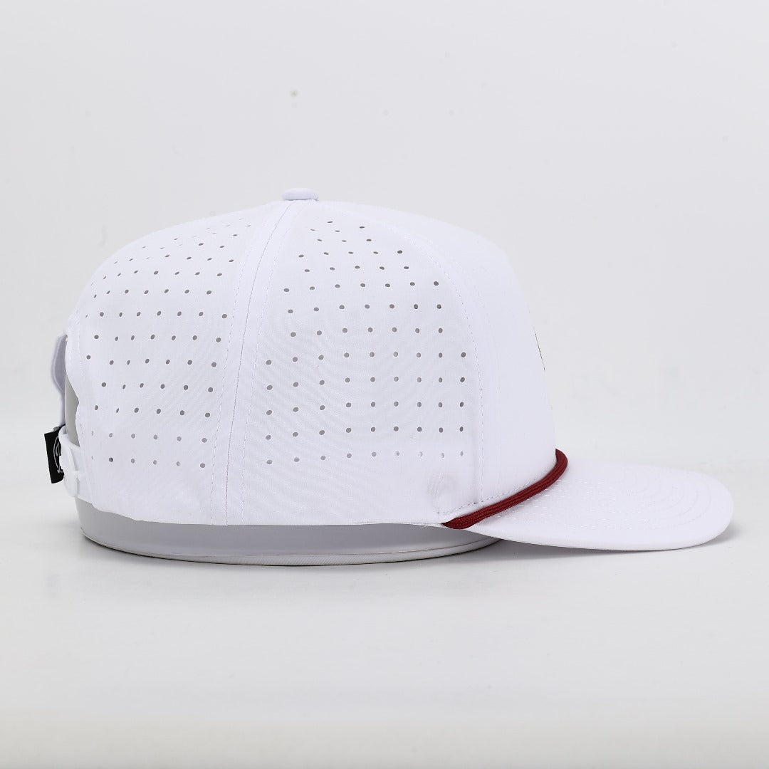 Winthrop Eagle Performance Rope Hat - White- PREORDER
