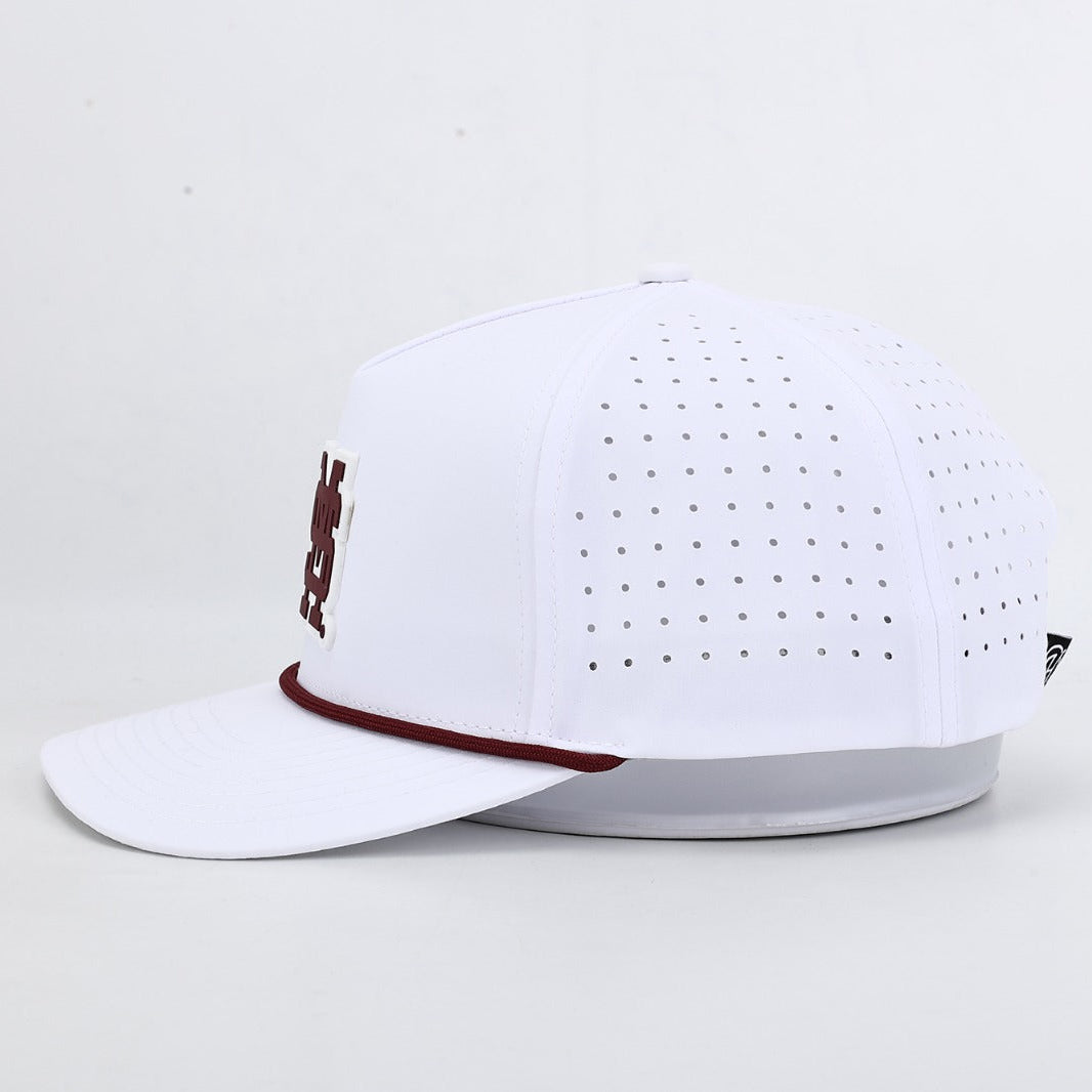 Mississippi State Performance Rope Hat- White – Hovi Dry Goods