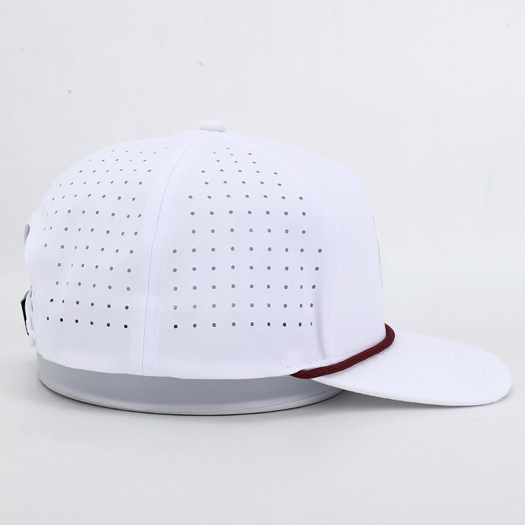 Mississippi State Performance Rope Hat- White – Hovi Dry Goods