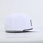 Vandy Script Patch Poly Rope Hat- White
