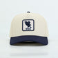Auburn Eagle Cotton Hat - Cream/Navy - PREORDER