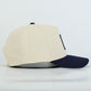 Auburn Eagle Cotton Hat - Cream/Navy - PREORDER