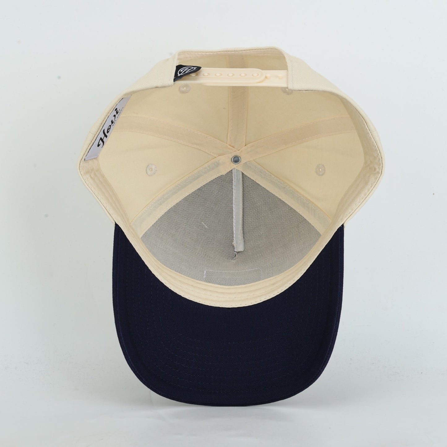 Auburn Eagle Cotton Hat - Cream/Navy - PREORDER