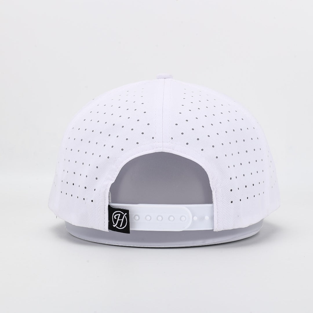 LSU Helmet Performance Rope Hat - White