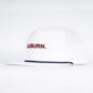 Hovi White Auburn Rope hat