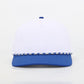 Hovi White and Blue Performance Rope Hat 