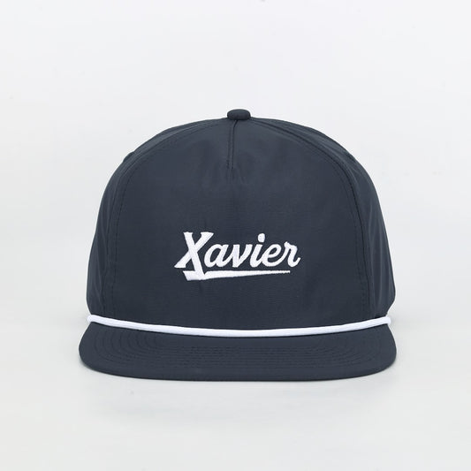 Xavier Poly Rope Hat - Navy Blue