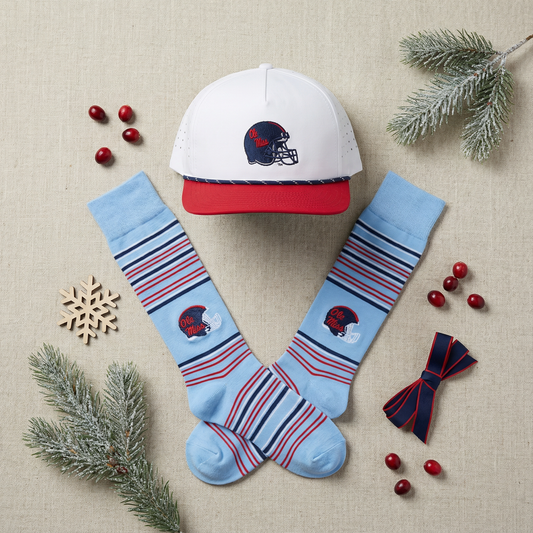 Hovi X Dead Soxy Collab - White Hat & Powder Sock Bundle