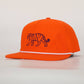 Orange Tiger Rope Hat
