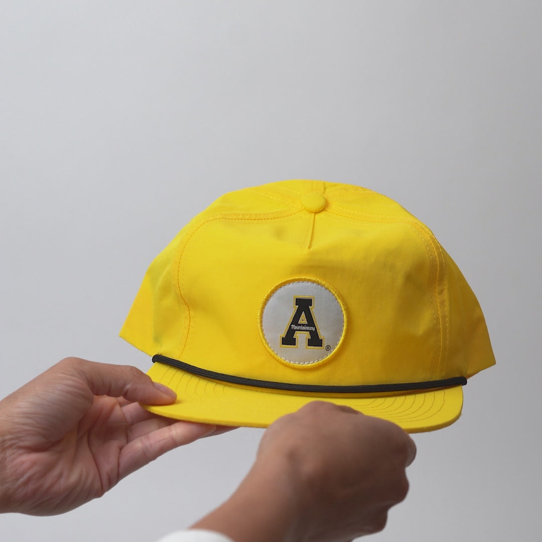 Appalachian State Patch Rope Hat- Yellow