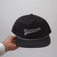 Tennessee Script Rope Hat- Soft Performance Unstructured - Black