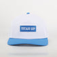 tennessee titans performance hat white and blue 