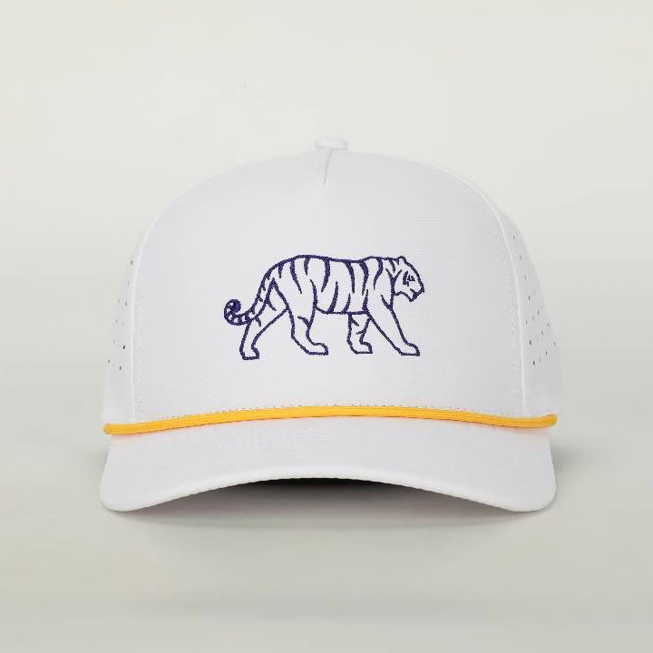 LSU Tiger Performance Rope Hat - White – Hovi Dry Goods