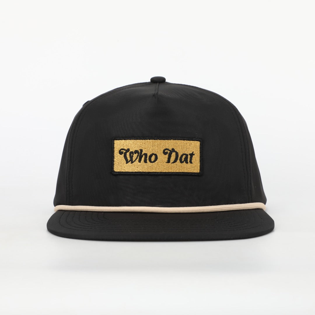 Who Dat Poly Rope Hat